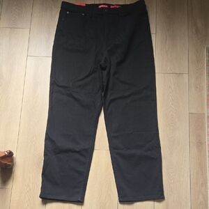 NWT SPANXsculpt™ ReDefine Denim Slim Straight Jeans In Black Sz 22